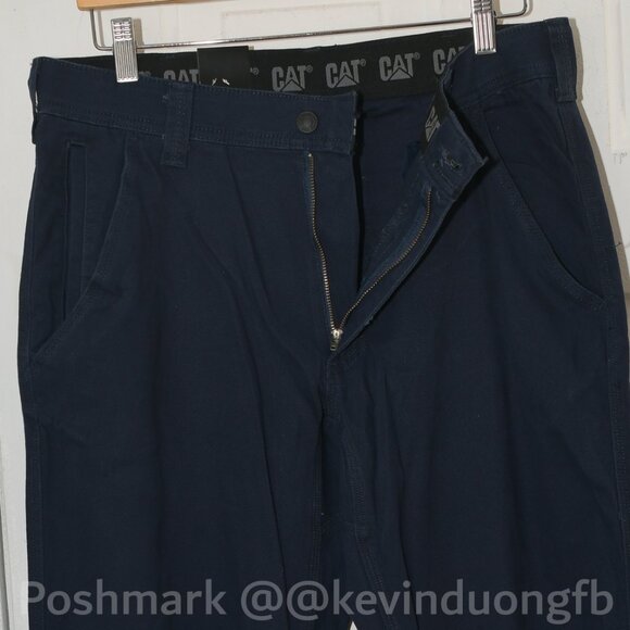 CAT men Flex Waistband utility work pant - Picture 5 of 9